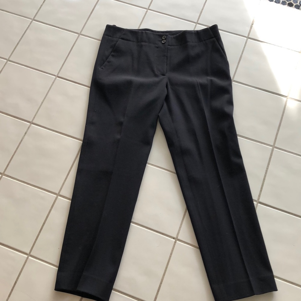DKNY Pants, Wool Navy  Worn Once